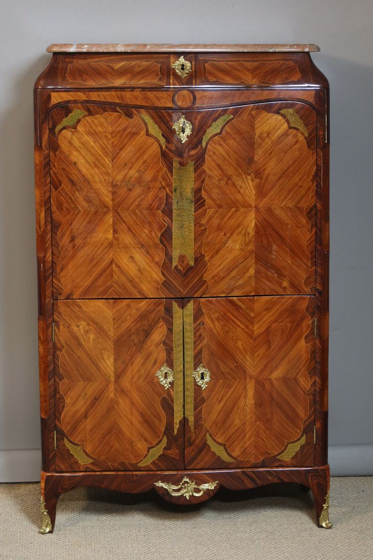 Marquetry desk stamped Léonard Boudin (1735-1804)