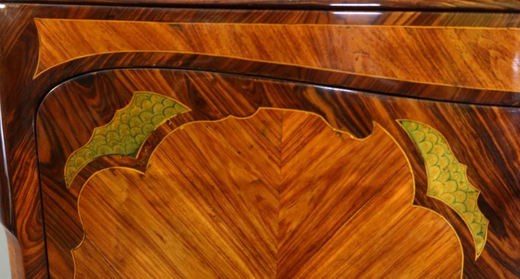 Marquetry desk stamped Léonard Boudin (1735-1804)