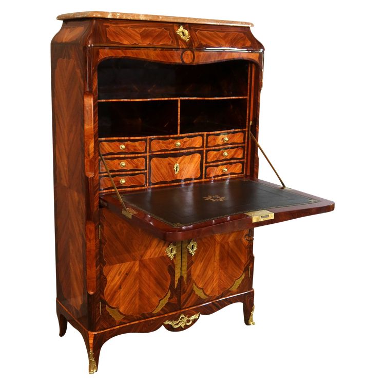 Marquetry desk stamped Léonard Boudin (1735-1804)