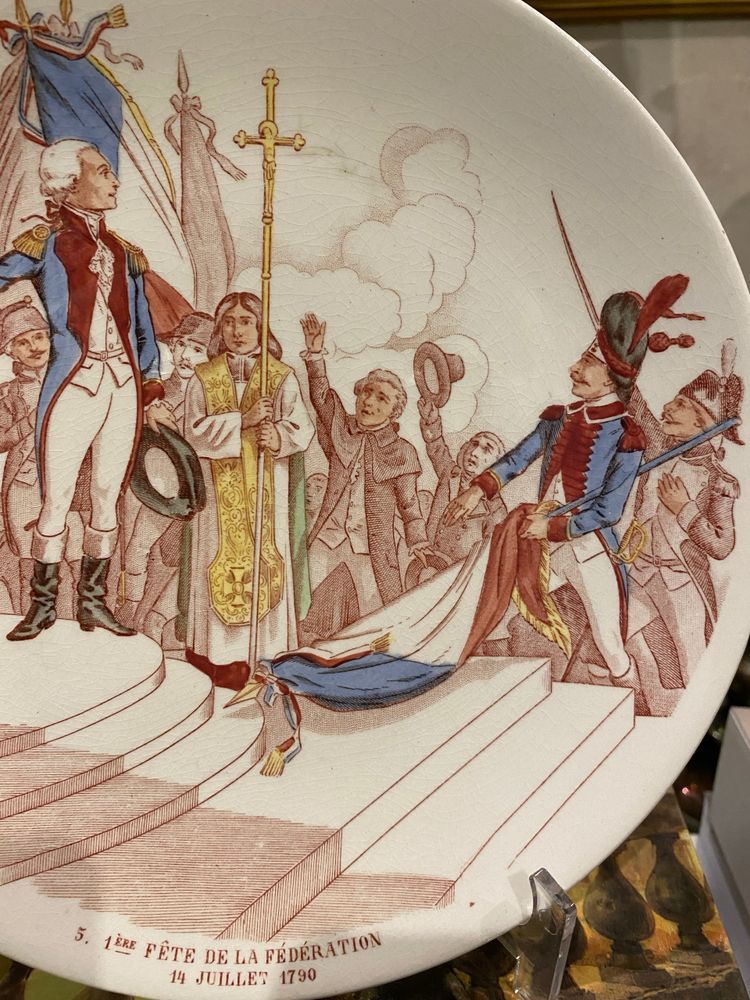 Sarreguemines plate, Fête de le Fération