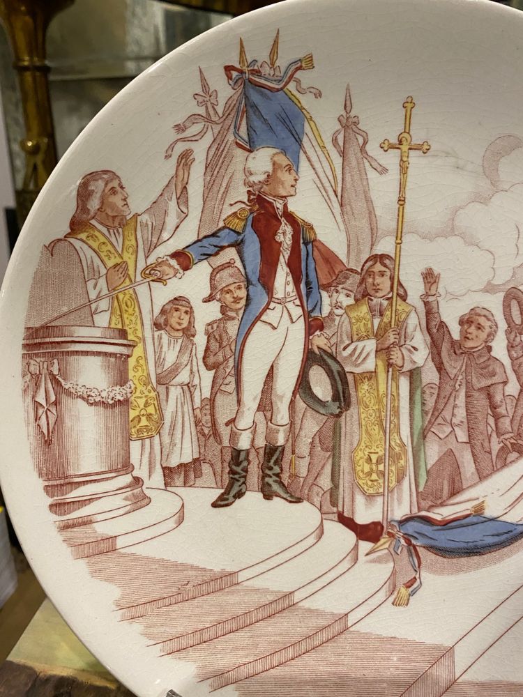 Sarreguemines plate, Fête de le Fération