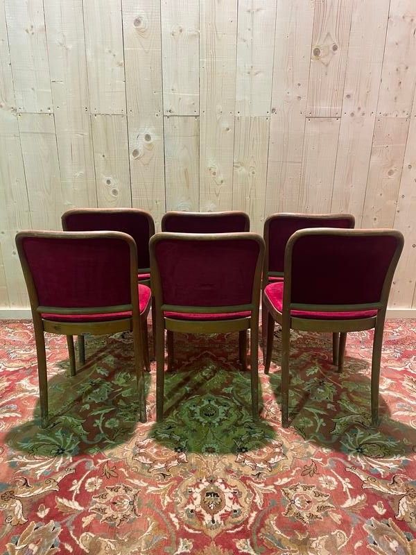 Set of 6 THONET chairs