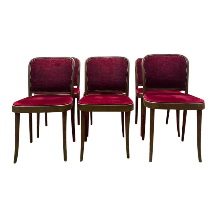 Set of 6 THONET chairs