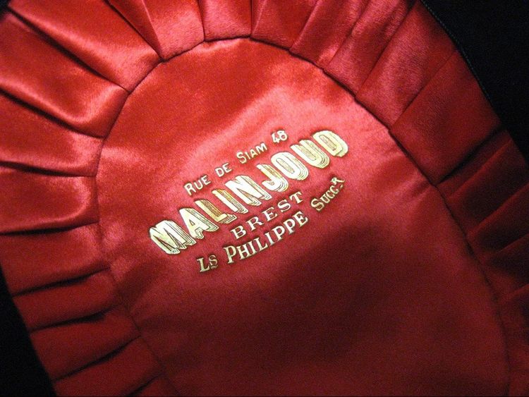 Bicorne da ufficiale della Marina Imperiale del Secondo Impero.