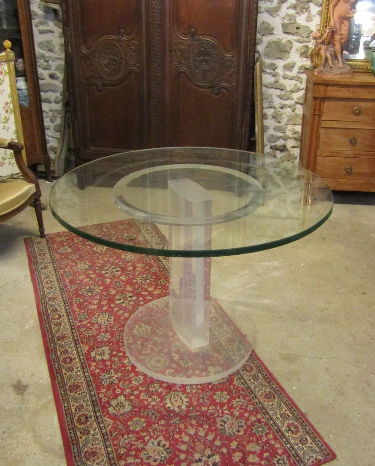 Table En Plexiglas