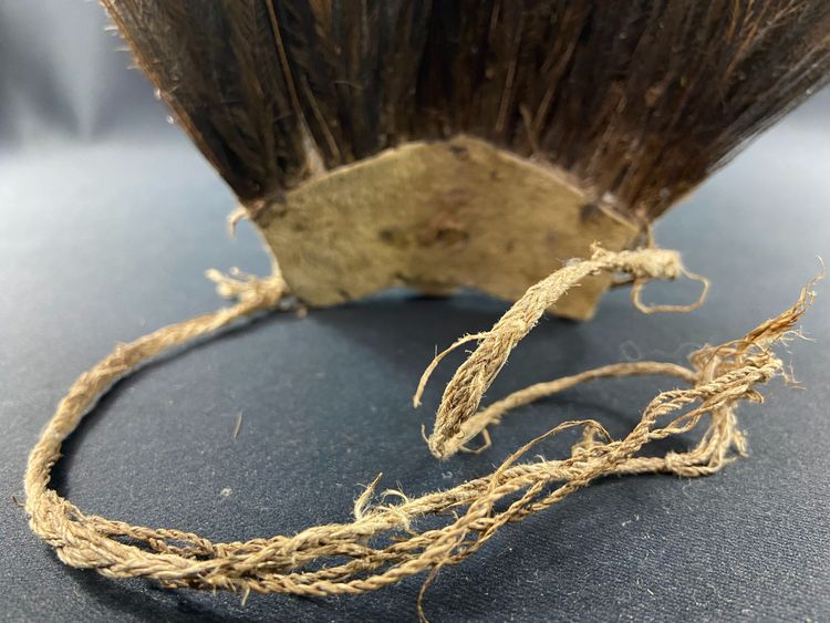 Asmat Sepik cassowary feather headdress Papua New Guinea