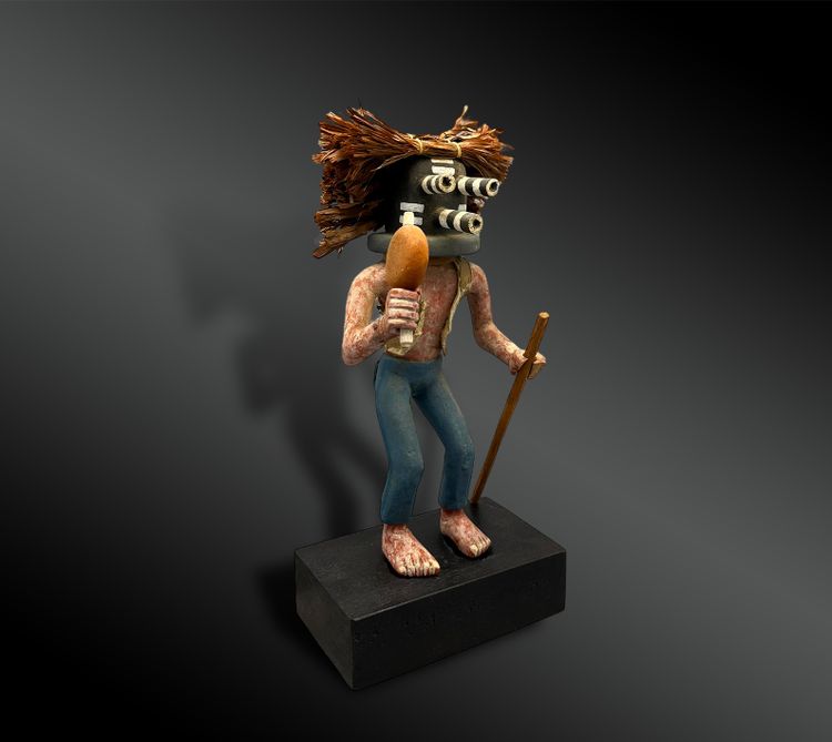 POUPÉE Kachina - Indiens Hopi, Arizona - Vers 1960