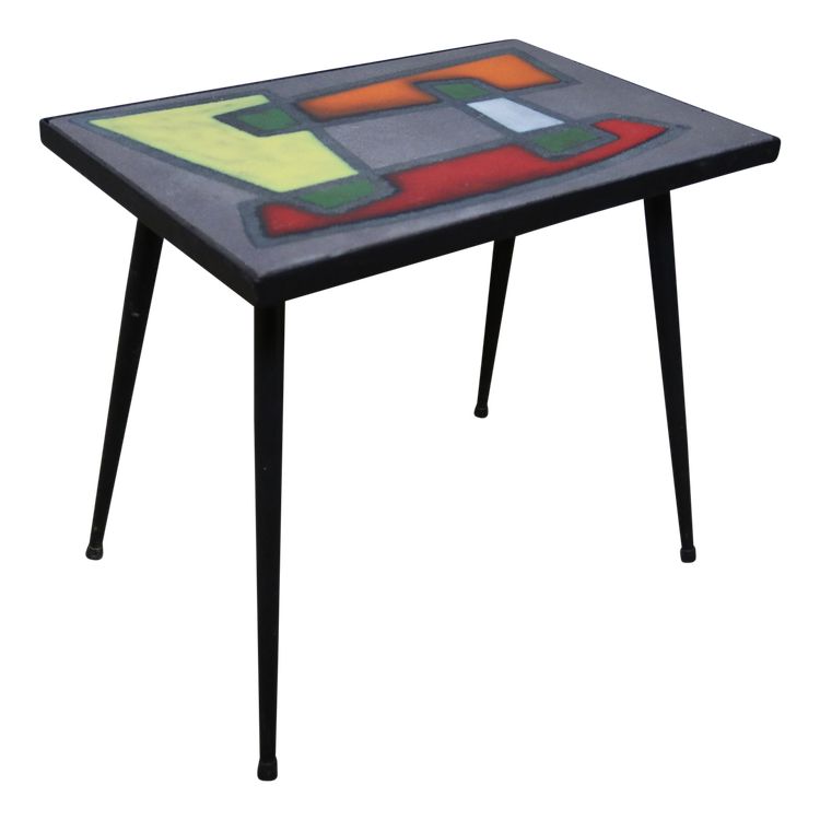Table basse vintage des Frères Cloutier