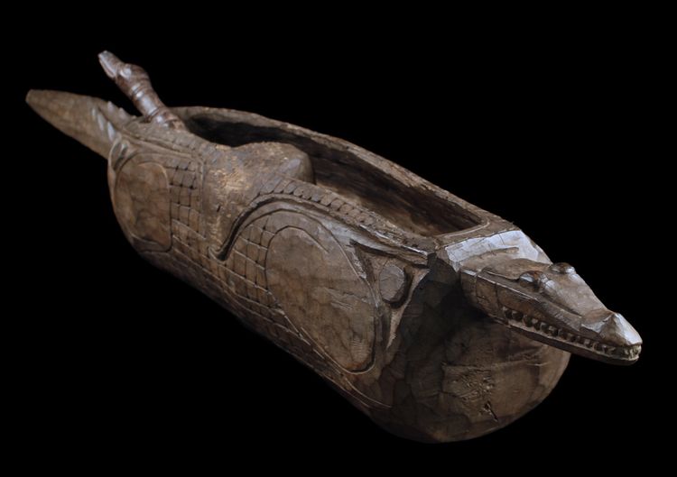 Tamburo a fessura, Strumento tradizionale, Arte oceanica, Arte tribale, Papua Nuova Guinea