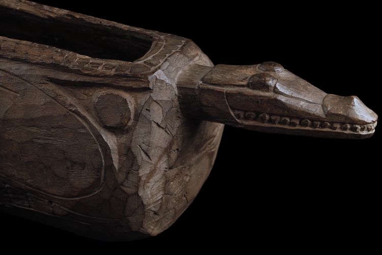 Tamburo a fessura, Strumento tradizionale, Arte oceanica, Arte tribale, Papua Nuova Guinea
