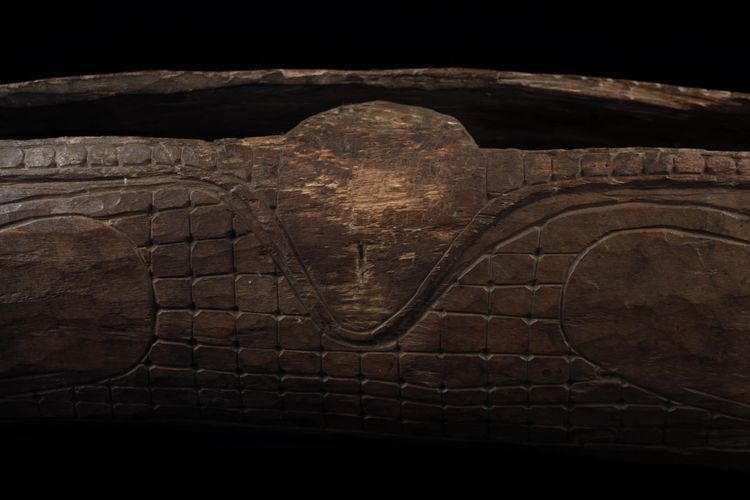 Tamburo a fessura, Strumento tradizionale, Arte oceanica, Arte tribale, Papua Nuova Guinea