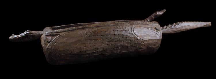 Tamburo a fessura, Strumento tradizionale, Arte oceanica, Arte tribale, Papua Nuova Guinea
