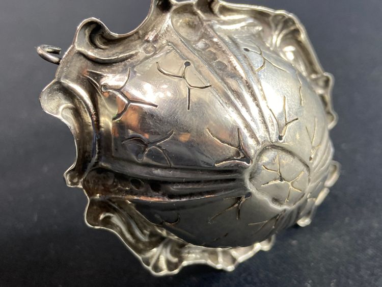 Passe-thé aus massivem Silber im Stil von Louis XV