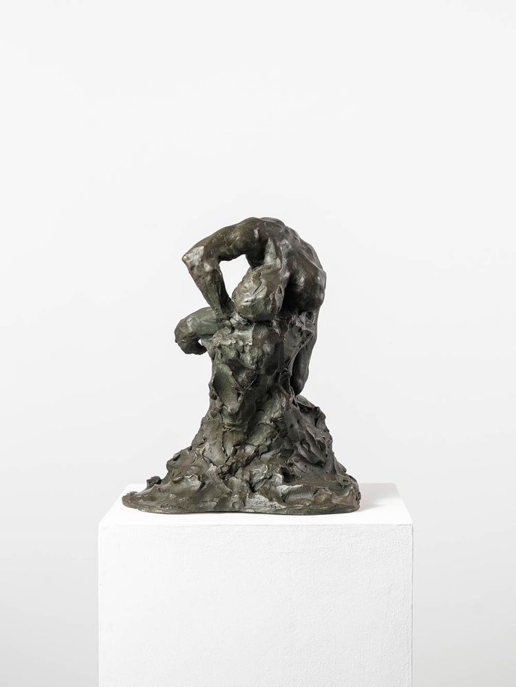 Esclave III - Scultura in bronzo di Guy Le Perse