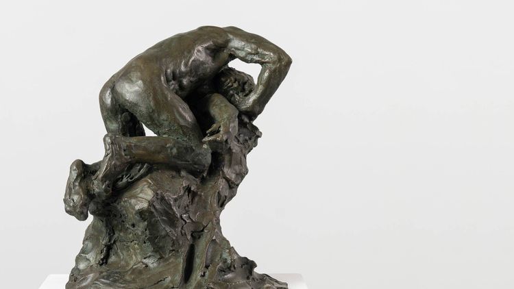 Esclave III - Scultura in bronzo di Guy Le Perse
