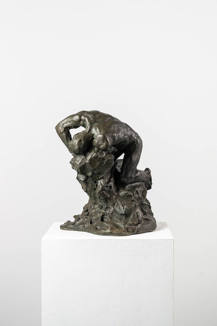 Esclave III - Scultura in bronzo di Guy Le Perse