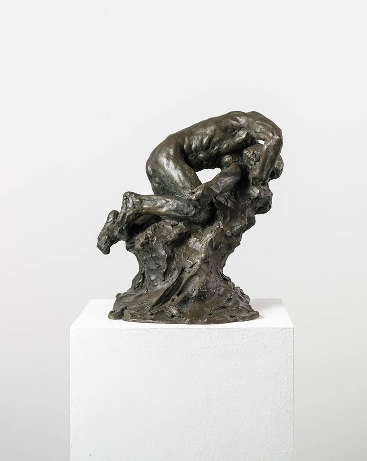 Esclave III - Scultura in bronzo di Guy Le Perse