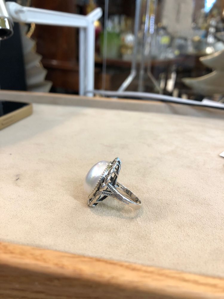 Bague Perle Mabé