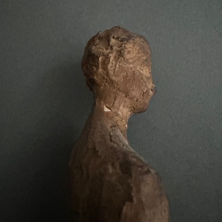 Plâtre d'atelier par Charles Filleul sujet masculin à l'Antique