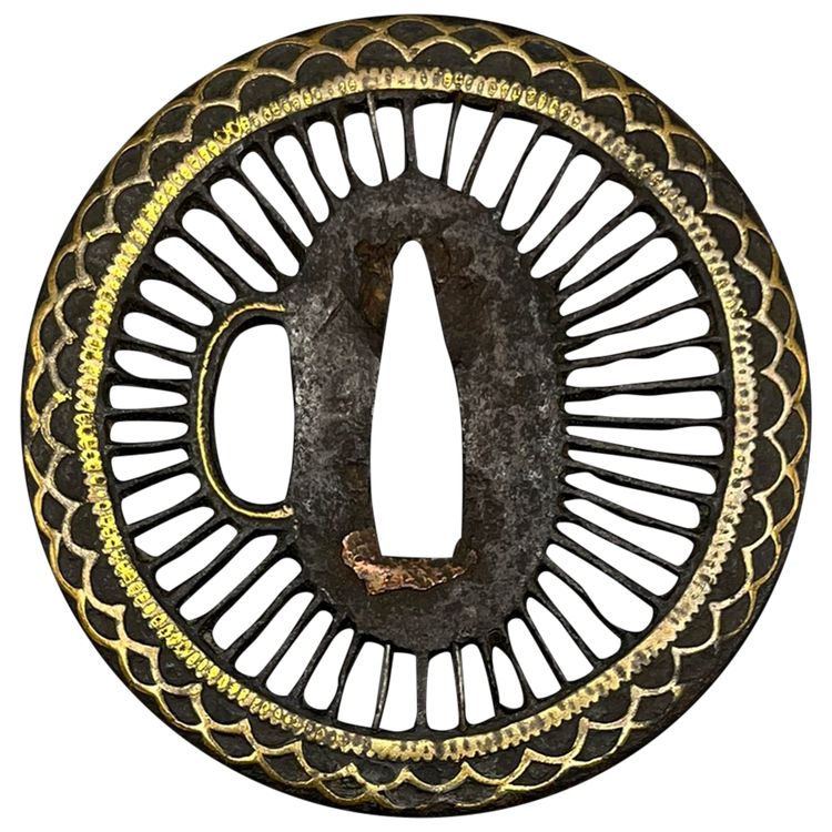 TSUBA Maru Gata - Japan - Edo-Zeit (1603-1868)