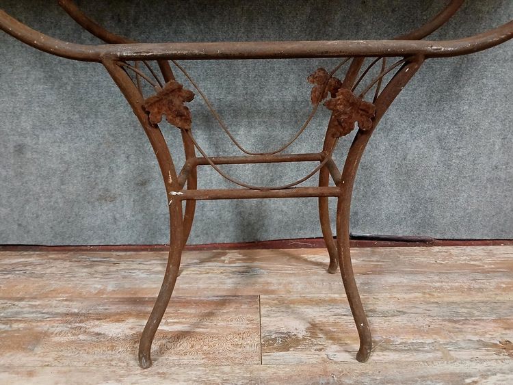 Konsole aus Schmiedeeisen aus der Zeit des Art Deco um 1920