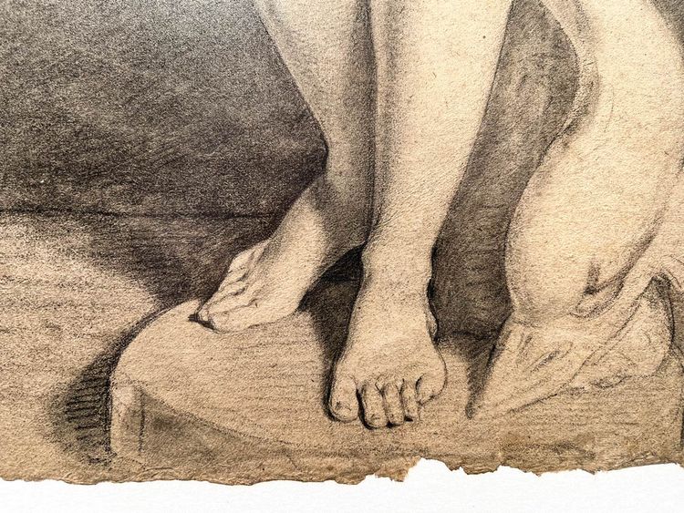 Venus von Medici - akademische Kohlezeichnung