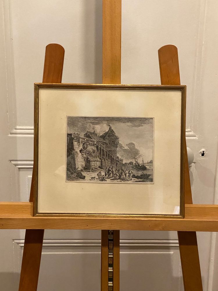 Landscape, Franz Edmund Weirotter, About 1760, Etching