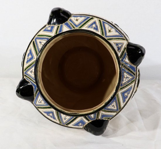  Vase en Céramique émaillée, Chine – 2ème partie XIXe 