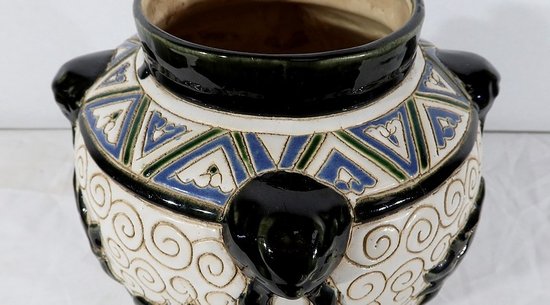 Vase en Céramique émaillée, Chine – 2ème partie XIXe 