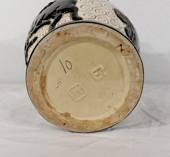  Vase en Céramique émaillée, Chine – 2ème partie XIXe 