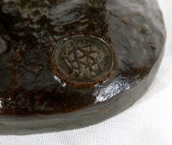  Bronzo "Capra e capretti" di A.Bitter - 1a parte del 20° secolo