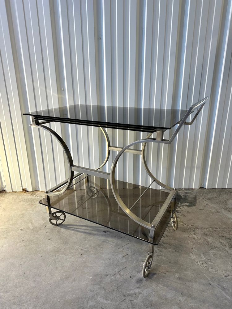 Rollbarer Servierwagen, JANSEN zugeschrieben
