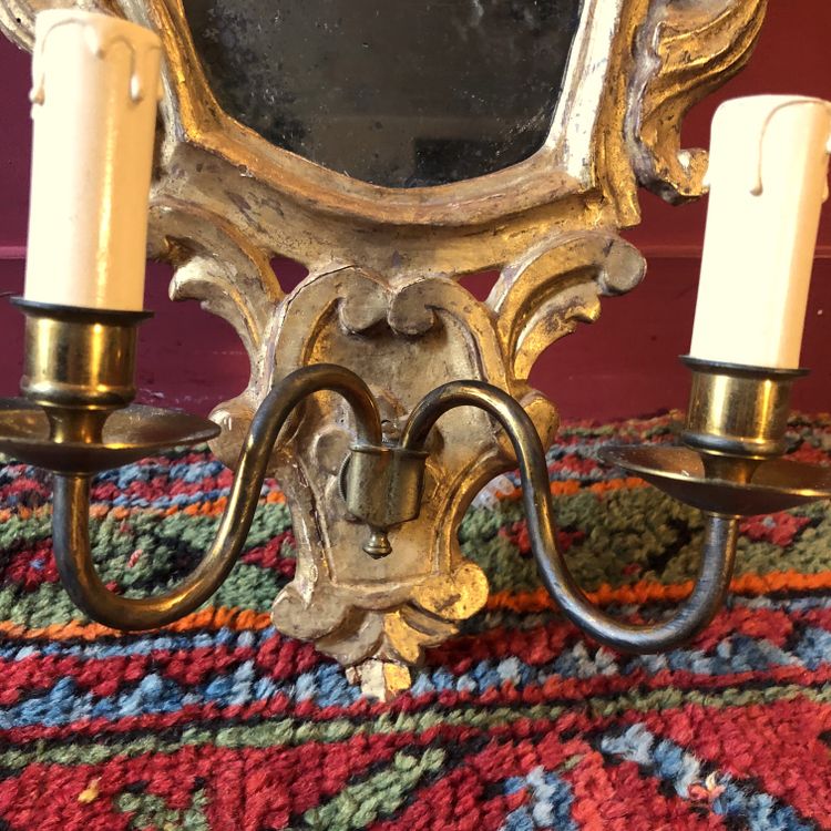 Reflektorspiegel, Italien, frühes 19. Jahrhundert