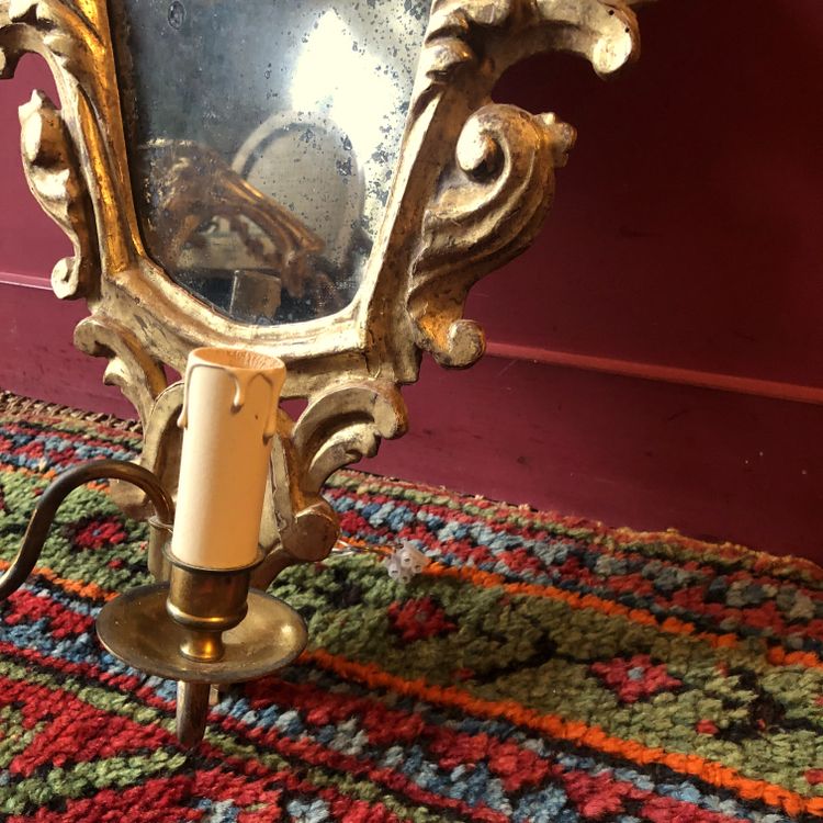 Reflektorspiegel, Italien, frühes 19. Jahrhundert