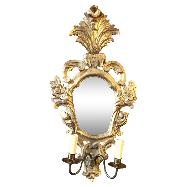 Reflektorspiegel, Italien, frühes 19. Jahrhundert