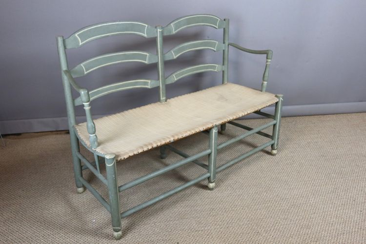 Coppia di panche in stile provenzale
