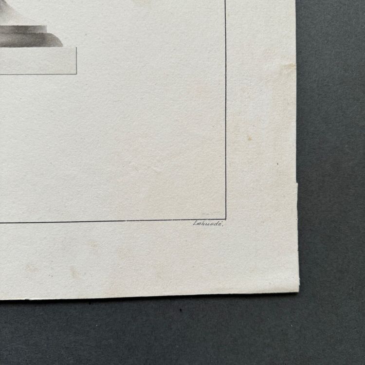 Wash Drawings Imperial School of Arts and Crafts of Angers by Lehuedé