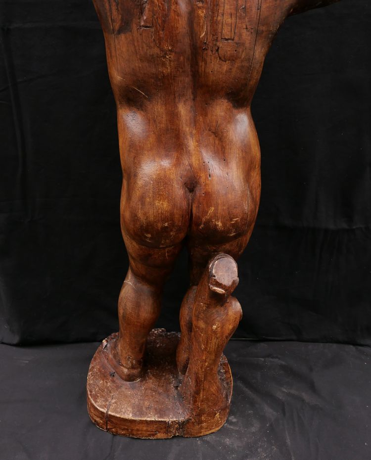 18th century FRENCH school, Torch-bearing Putto