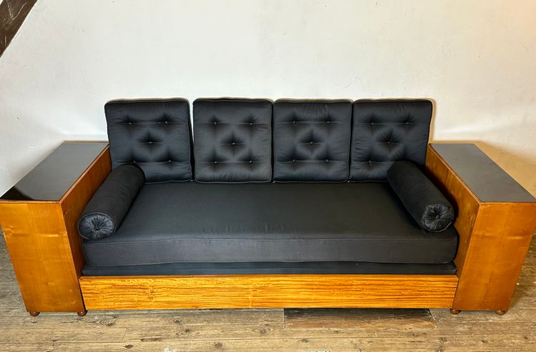 Lit de repos Art Déco Jules Emile Leleu modèle Prince de Monaco 1927