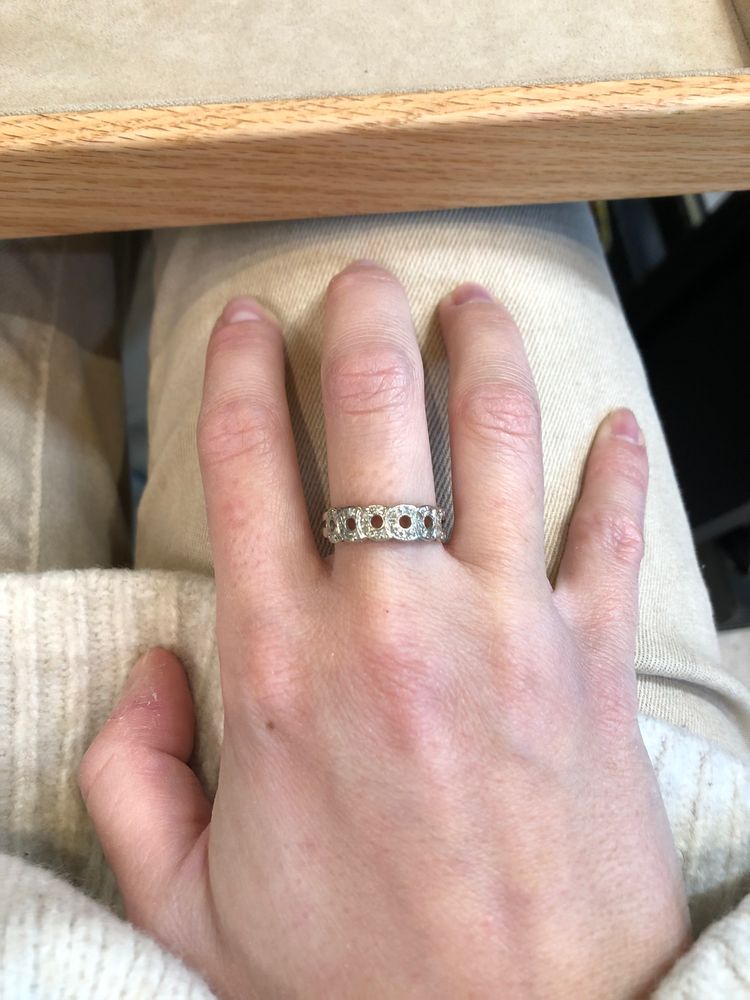 Bague croisée diamants