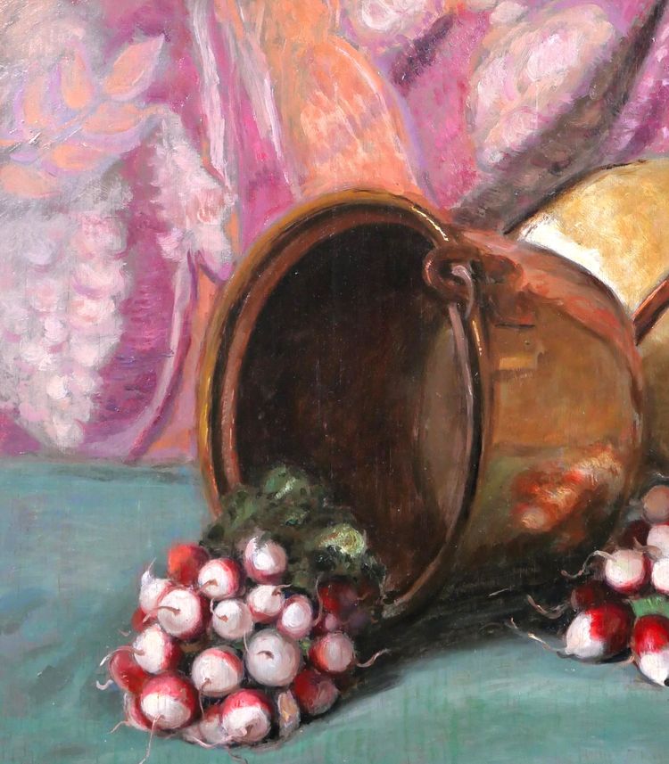 Constant STAN PEET 1888-1966 Stilleben mit Radieschen, um 1930-40