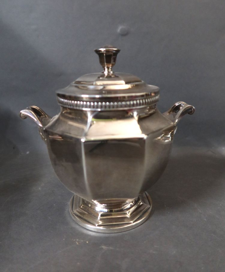 Silver-plated tea and coffee set by Christofle