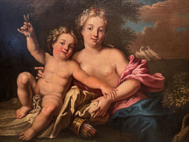 Venus und Amor, französische Schule um 1750