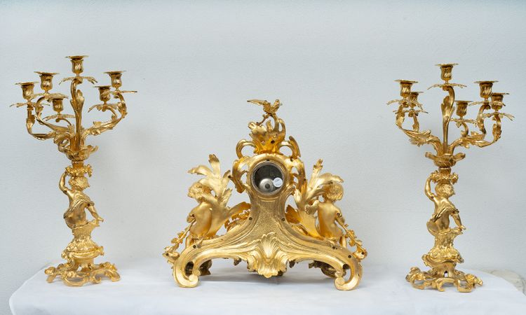 Garnitur Ancienne Epoque Napoléon III XIXe Siècle. Frankreich