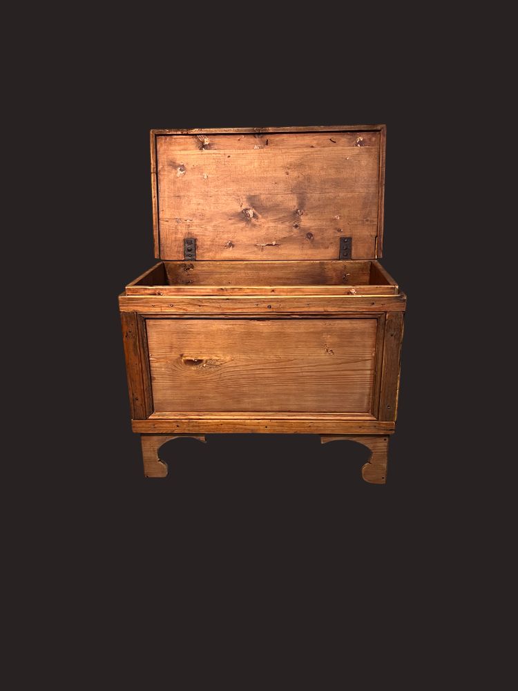 Cassapanca in abete 1800