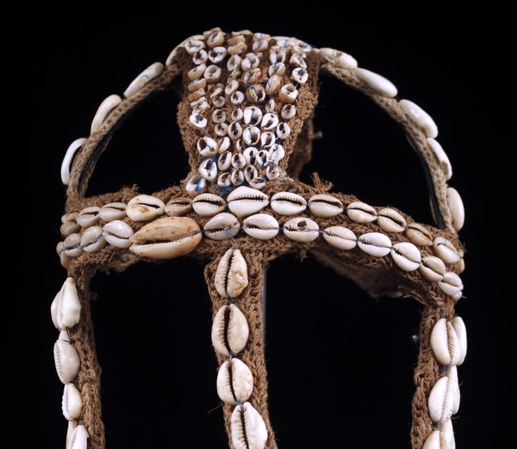 Coiffe de mariage, art tribal, art océanien, Papouasie Nouvelle Guinée, ornement corporel, Océanie