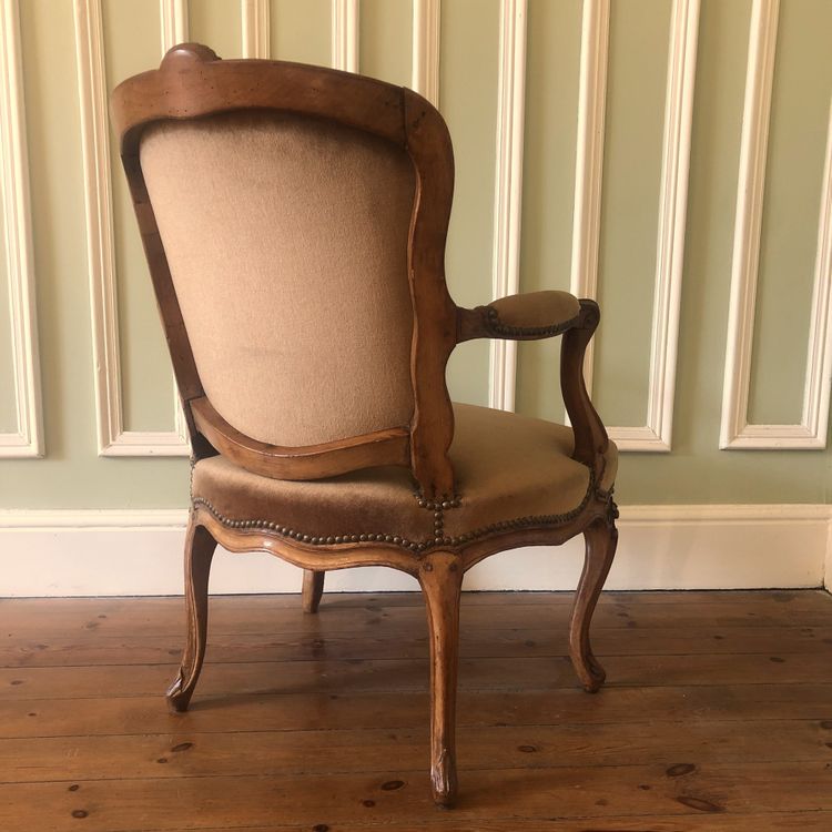 J. Gourdin, fauteuil époque Louis XV