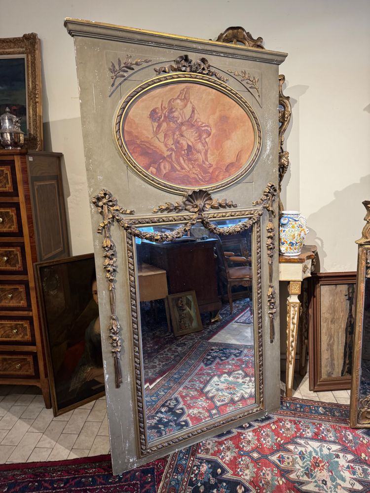 Trumeau in stile Luigi XVI fine XIX secolo