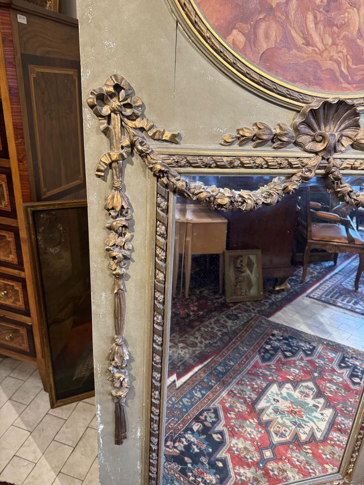 Trumeau in stile Luigi XVI fine XIX secolo