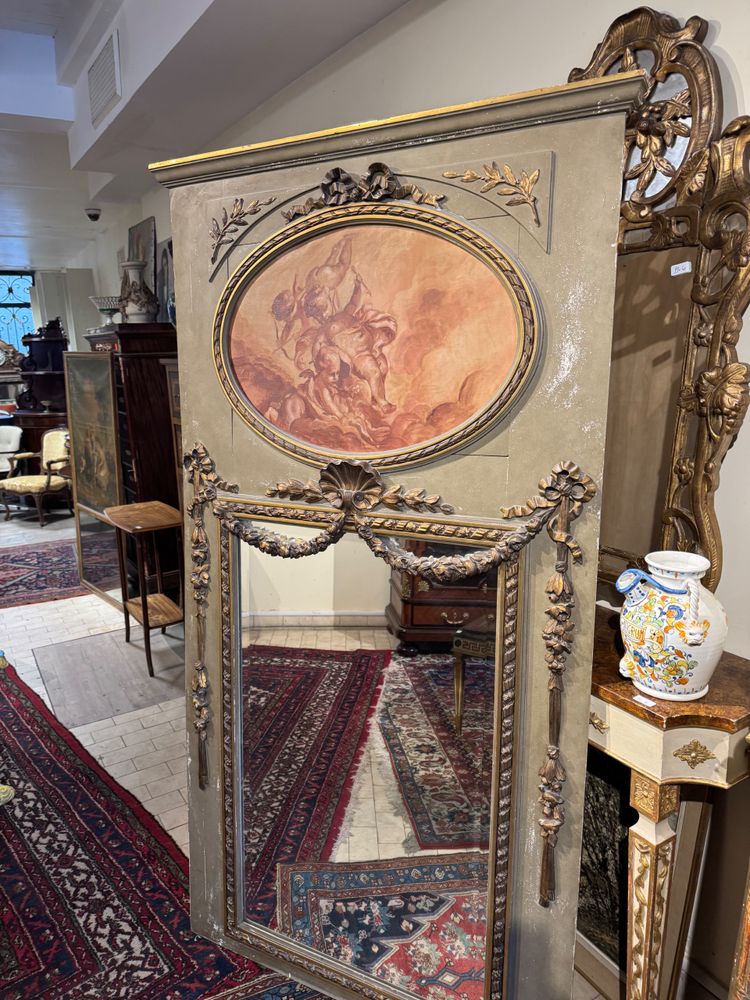 Trumeau in stile Luigi XVI fine XIX secolo
